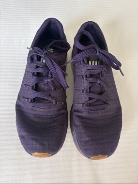 Purple NOBULL Lace-Up Trainers. Size 8.